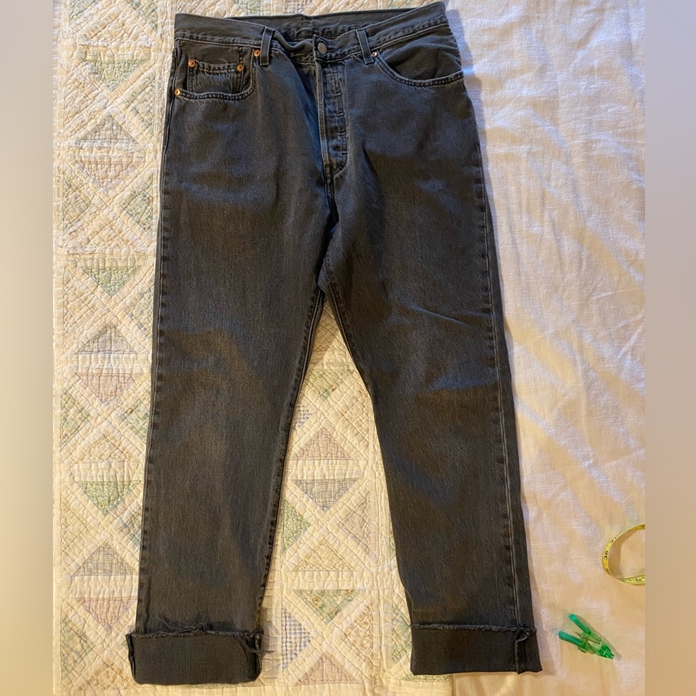 Levi’s 501 washed black 33x32 made in 03/98